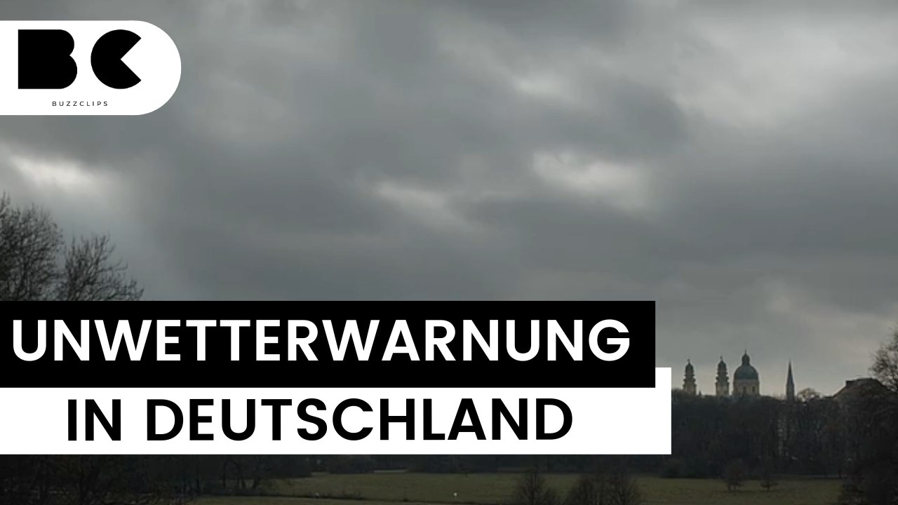 100 Liter Regen: Unwetterwarnung für Süden Deutschlands