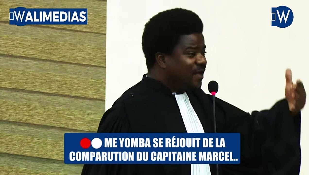 Me Yomba se réjouit de la comparution du capitaine Marcel.
