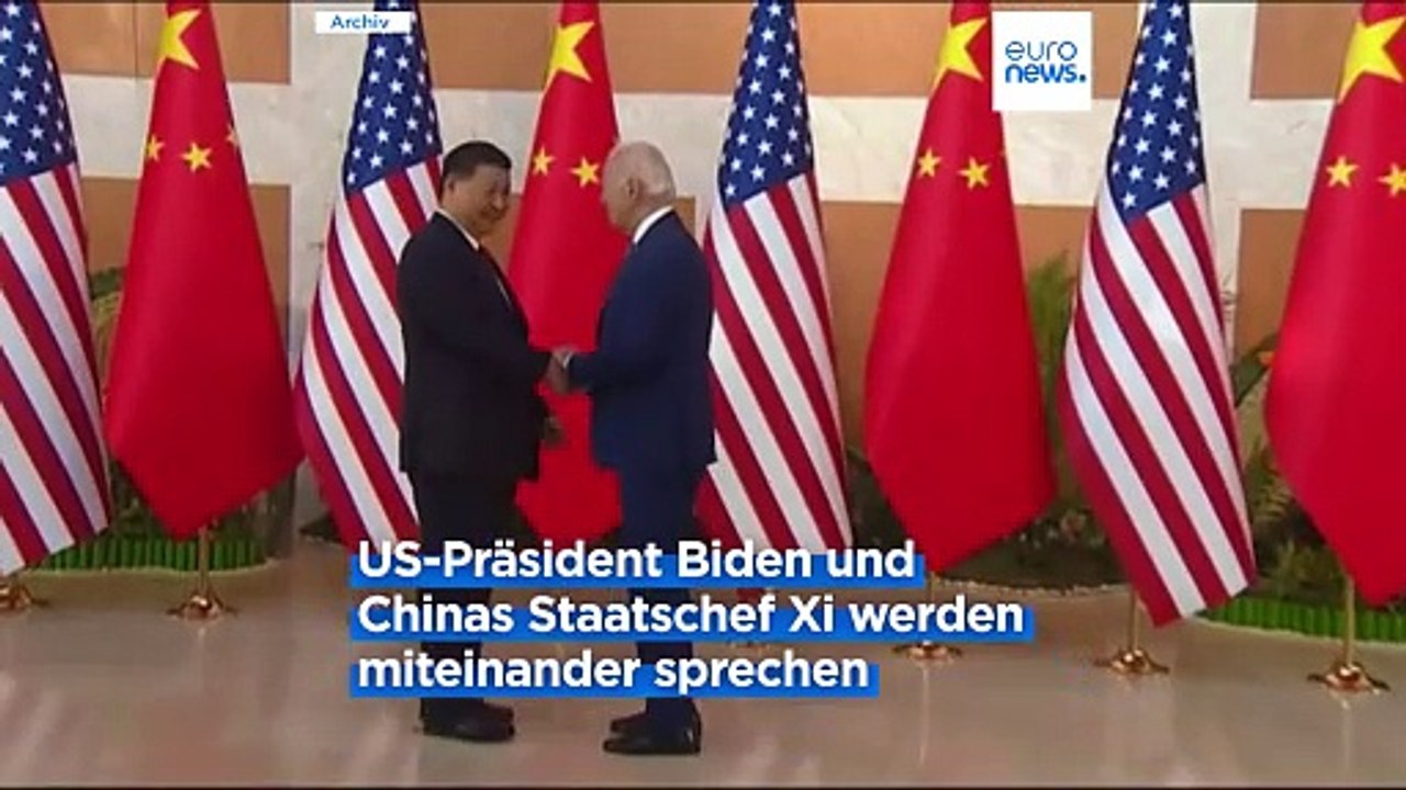 Apec-Gipfel: Spannung vor Treffen zwischen Joe Biden und Xi Jinping