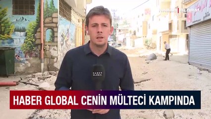 Haber Global Cenin Mülteci Kampı'na girdi