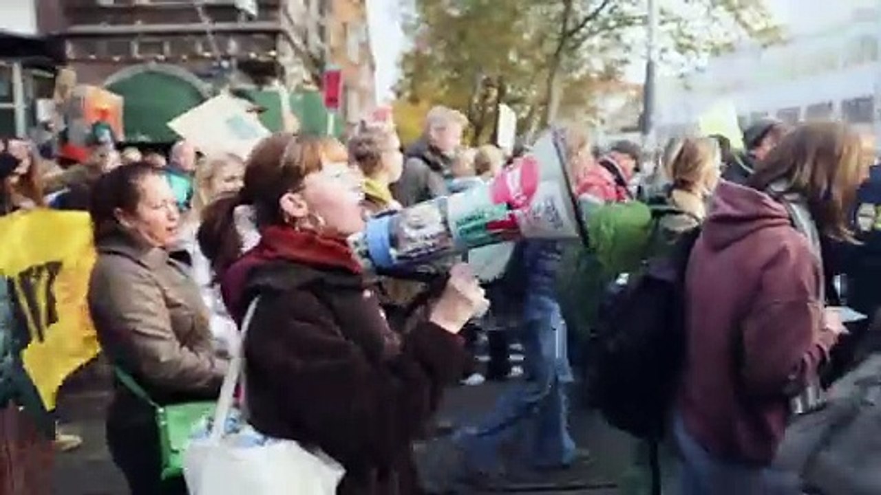 Eklat bei Klima-Protest mit Greta Thunberg in Amsterdam