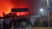 दीपावली की रात भीषण आग से एसएलआरएम सेंटर जलकर खाक, बुझाने में लगा 30 दमकल पानी, थाना भी कराया गया खाली