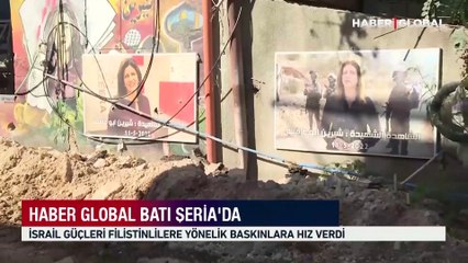 Filistinli gazeteci Şirin Ebu Akile'nin katledildiği noktadaki anıt yerle yeksan edildi