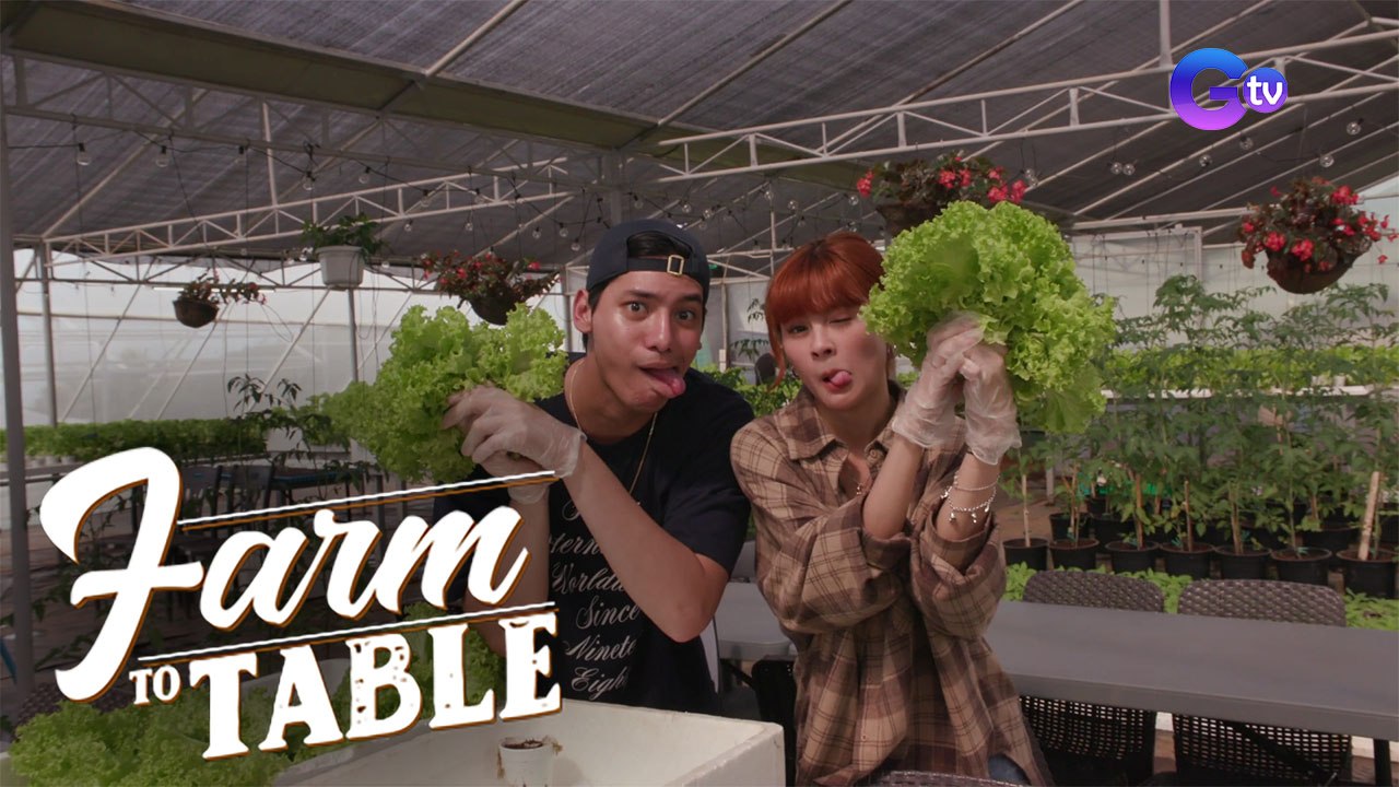 Sean Lucas and Kirsten Gonzales prepare their own salad | Farm To Table