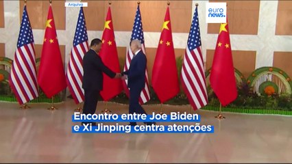 Xi e Biden em São Francisco sem temas fáceis na mesa