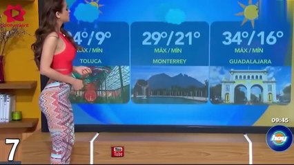 10 MOST BEAUTIFUL AND GORGEOUS WEATHER GIRLS