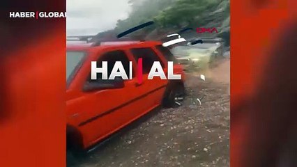 Muğla'da dehşete düşüren görüntü: Her şey bir anda oldu!