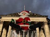 Santa arrives in Manchester to herald start of Christmas season