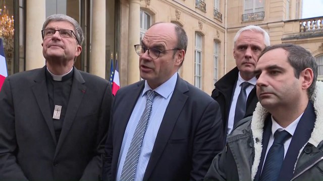 Selon le président de la Fédération protestante, Emmanuel Macron a demandé aux représentants des cultes de participer à un effort pédagogique