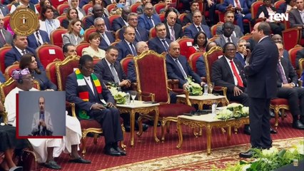 الرئيس السيسي: تدعيم التجارة البينية بين دول القارة الأفريقية مهم جدا