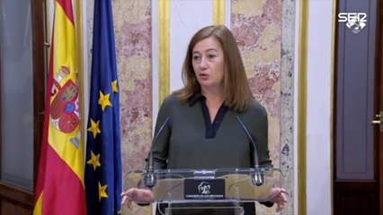 Francina Armengol anuncia que el debate de investidura de Pedro Sánchez se celebrará el 15 y 16 de noviembre