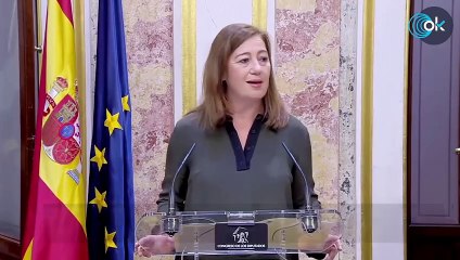 Armengol convoca la investidura de Sánchez para los días 15 y 16 de noviembre