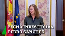 Sánchez anuncia su investidura para los días 15 y 16 y traslada a los grupos la ley de amnistía para su estudio