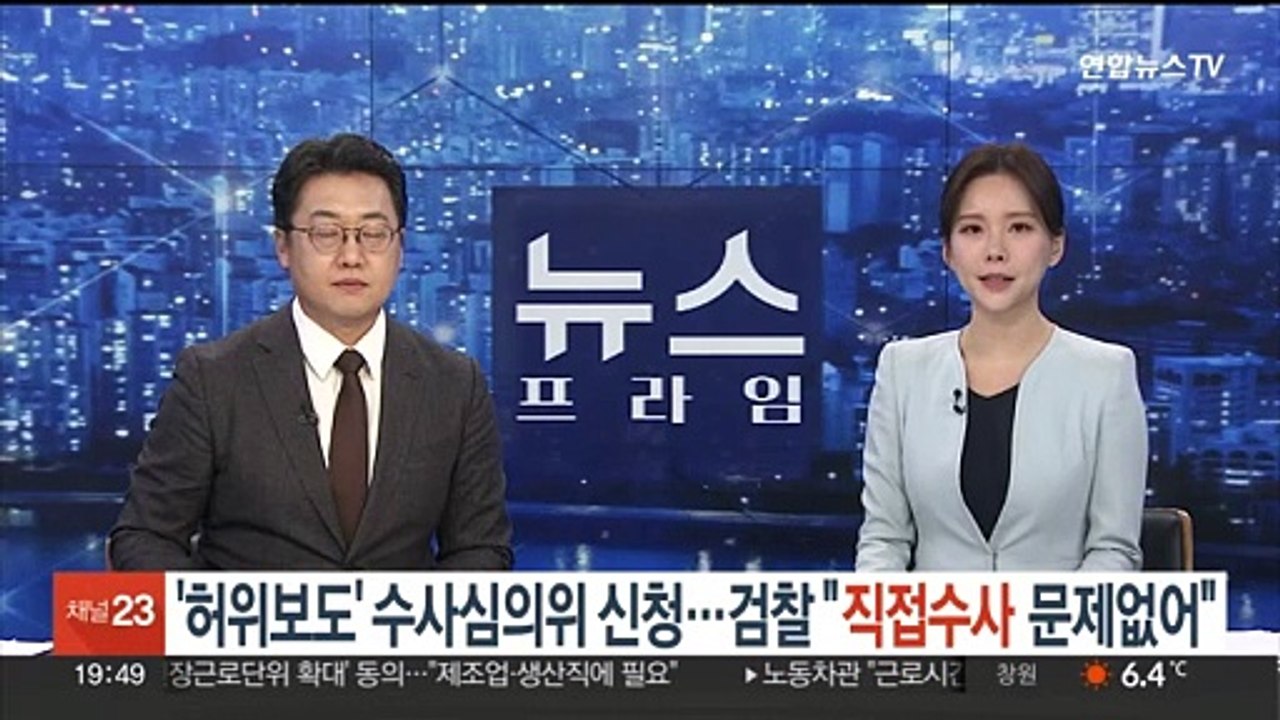 '허위 보도' 수사심의위 신청…검찰 "수사 절차 문제 없어"