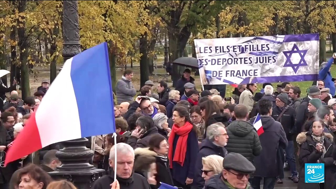 France : plus de 180 000 personnes à travers le pays pour marcher contre l'antisémitisme