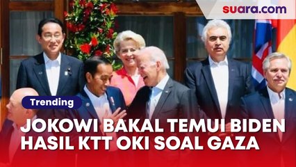 Tiba di AS, Jokowi Bakal Temui Joe Biden untuk Sampaikan SIkap Soal Gaza