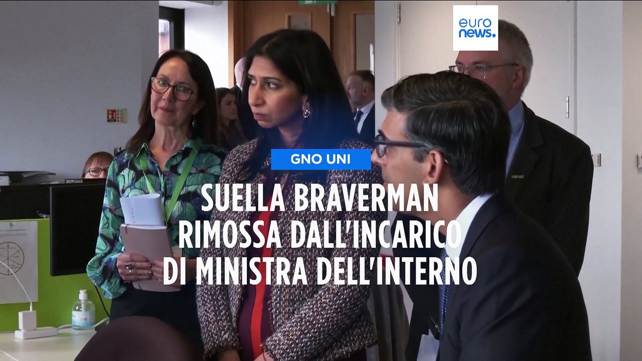 Regno Unito, Suella Braverman rimossa dal ministero degli Interni. David Cameron torna agli Esteri