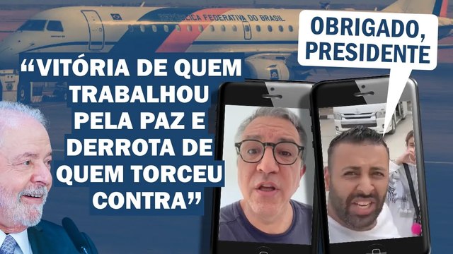 APÓS DEIXAREM GAZA, BRASILEIROS AGRADECEM ESFORÇOS DE LULA E DA DIPLOMACIA | Cortes 247