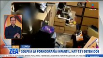 Detienen a 121 personas en operativo contra pornografía infantil en España