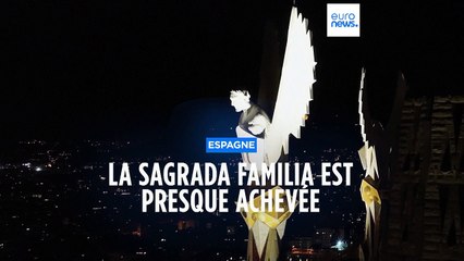 Sagrada Familia : les tours des évangélistes achevées et illuminées pour la première fois