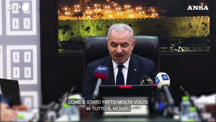 Gaza, l'appello del Primo ministro palestinese: "Onu e Ue paracadutino aiuti nella Striscia"