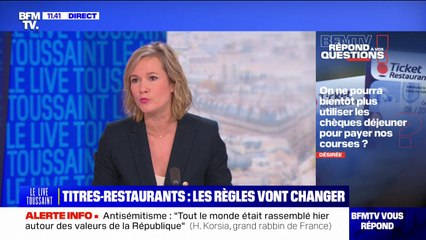 Скачать видео: Pourra-t-on toujours payer nos courses avec nos chèques déjeuner à partir du 1er janvier 2024? BFMTV répond à vos questions