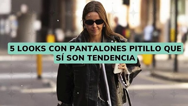 5 looks con pantalones pitillo que sí son tendencia