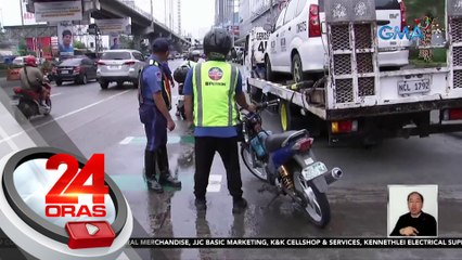 Mahigit 100, natiketan sa simula ng mas mataas na multa vs. ilegal na pagdaan sa EDSA Bus lane | 24 Oras