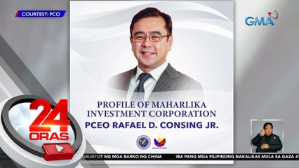 Rafael Consing Jr., itinalagang Pres. at CEO ng M.I.C matapos tanggalin ang "Masters degree" requirement sa IRR | 24 Oras