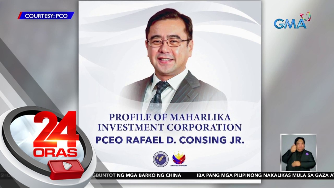 Rafael Consing Jr., itinalagang Pres. at CEO ng M.I.C matapos tanggalin ang "Masters degree" requirement sa IRR | 24 Oras