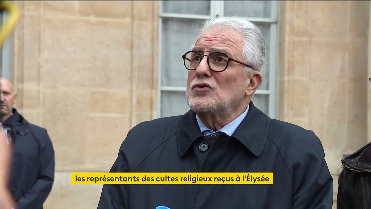 Antisémitisme - Le recteur de la Grande mosquée de Paris s’exprime après sa rencontre avec Emmanuel Macron: "Au lieu de faire de cette manifestation une lutte contre l’antisémitisme, il aurait fallu faire une lutte contre le racisme" - VIDEO