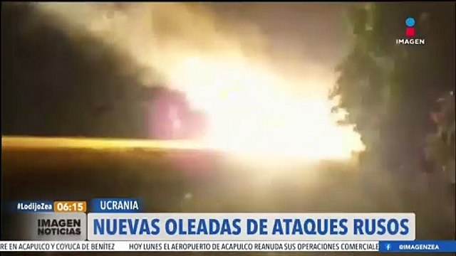 Rusia intensifica sus ataques contra la capital de Ucrania