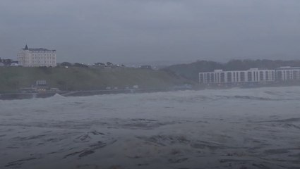 Storm Debi: Streets turn to rivers and dangerous winds batter UK as amber warning issued