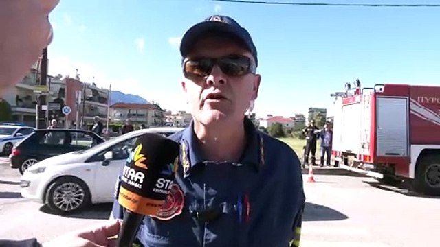 Ο Υποδιοικητής της Π.Υ. Λαμίας για τροχαίο στην οδό Αγράφων και Γιαννιτσιώτη στη Λαμία