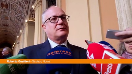 Gualtieri "A Roma c’è la piaga del lavoro povero"