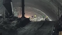 Rescuers hope to 'soon' reach 40 trapped workers in collapsed Indian tunnel