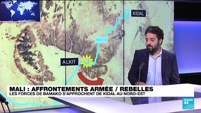 Mali : la bataille pour Kidal se poursuit, l'armée malienne et les forces de Wagner se rapprochent de la ville