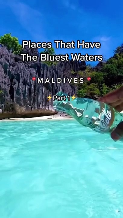 Most bluest water