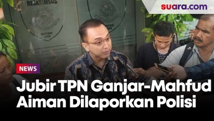 Jubir TPN Ganjar-Mahfud Aiman Wijtaksono Dilaporkan ke Polisi Buntut Pernyataan Polri Tak Netral 
