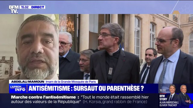 Abdelali Mamoun, imam de la Grande mosquée de Paris: Les pouvoirs publics doivent mettre des moyens pour promouvoir et multiplier les actions de rencontres interreligieuses