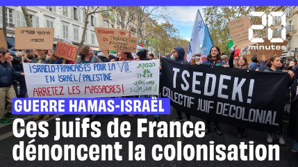 Video herunterladen: Qui sont ces juifs de France qui sont dans les manifestations en soutien à Gaza ?