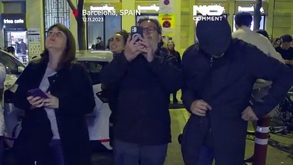 WATCH: Barcelona lights up Sagrada Familia's new towers