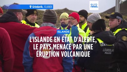 L'Islande en état d'alerte, le pays menacé d'une éruption volcanique