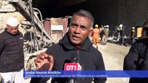 Rescatistas luchan por salvar a 40 trabajadores atrapados en túnel colapsado en India
