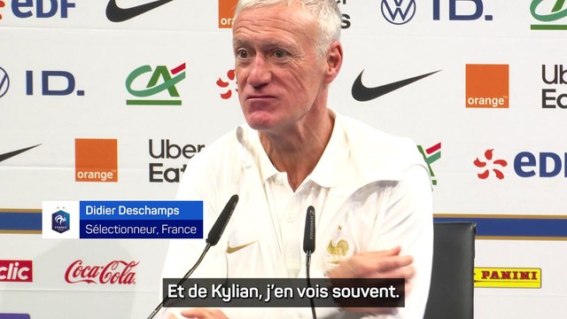 Deschamps ne préfère pas commenter les propos d'Enrique sur Mbappé