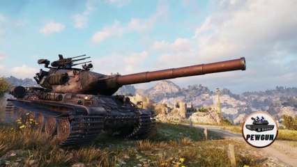 [ wot ] AMX M4 MLE. 54 堅不可摧，無敵力量！| 8 kills 10k dmg | world of tanks |  @pewgun77