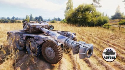 [ wot ] PANHARD EBR 105 疾速穿梭，鋼鐵巨獸！ | 14k assistance dmg | world of tanks |  @pewgun77 ​