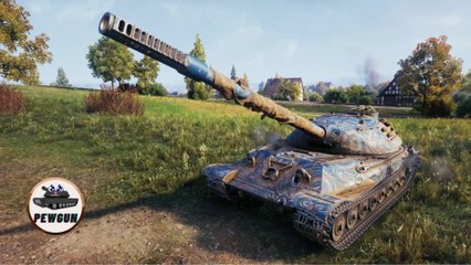 [ wot ] OBJECT 705A 鋼鐵巨獸，不容小覷！ | 9 kills 10k dmg | world of tanks |  @pewgun77