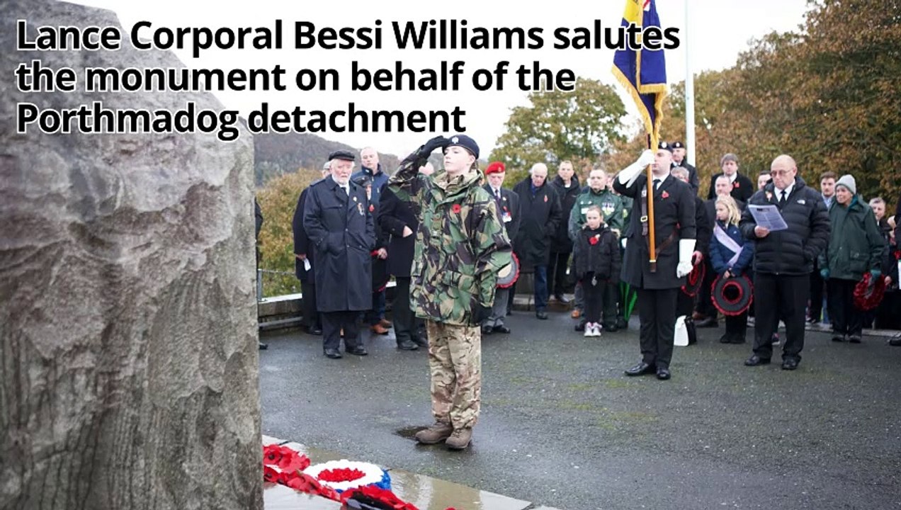 Gwynedd marks Remembrance Sunday