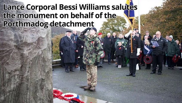 Gwynedd marks Remembrance Sunday